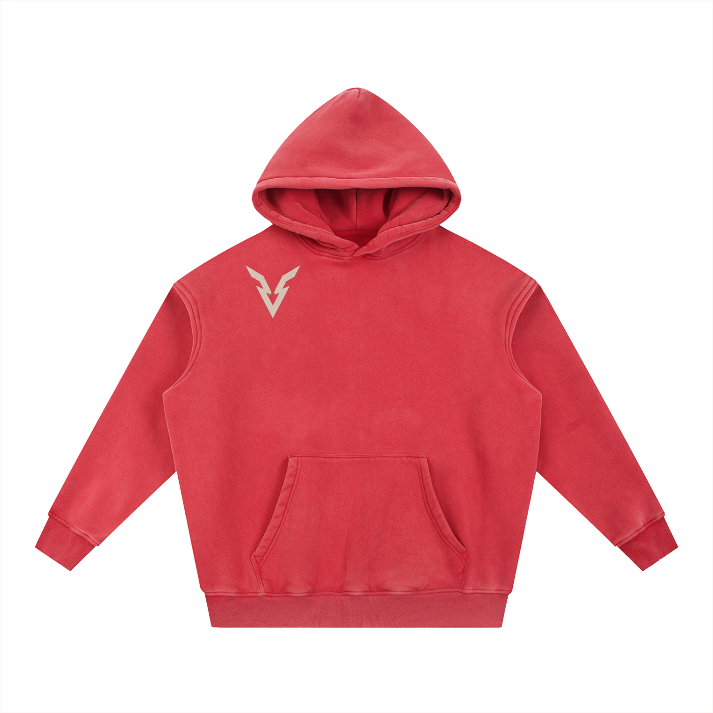 Vyora Snow Wash Fleece Oversize Hoodie