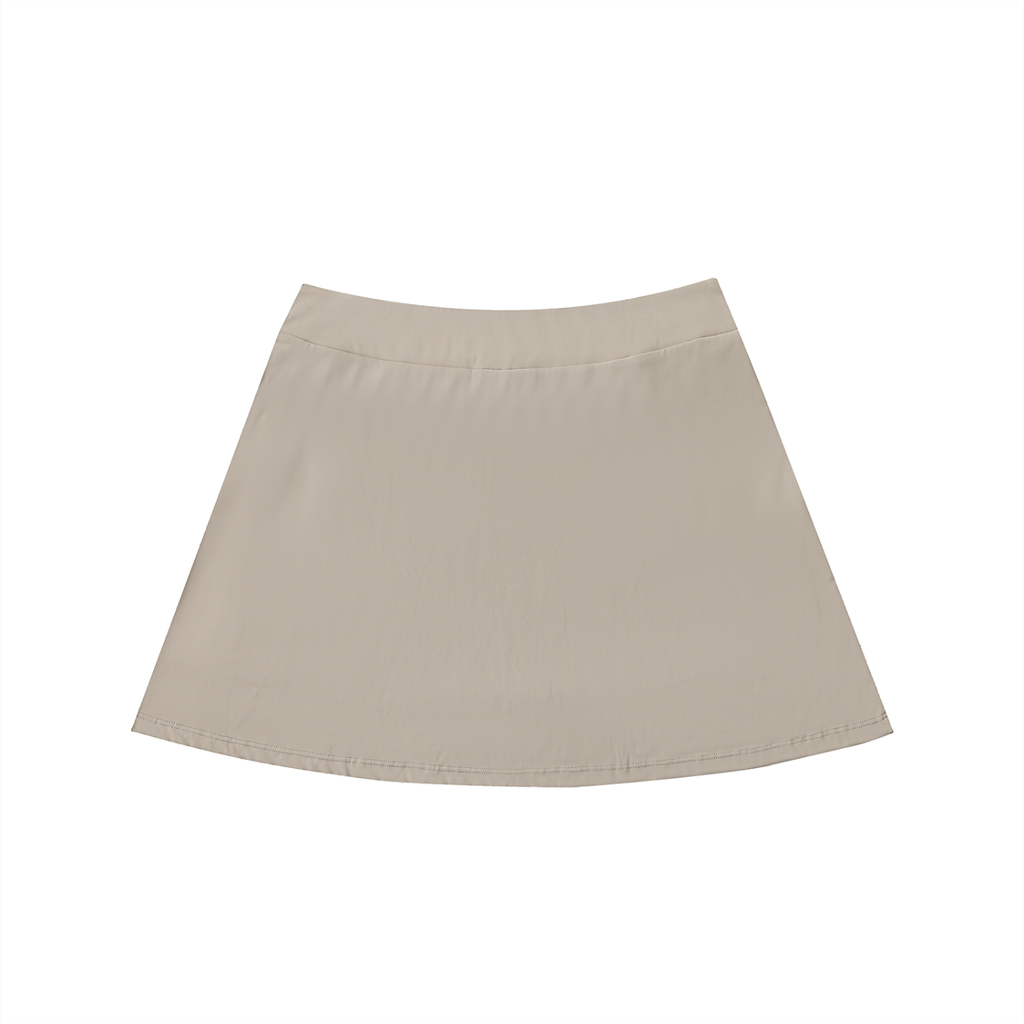 Vyora High-Waist Pocketed A-Line Skirt