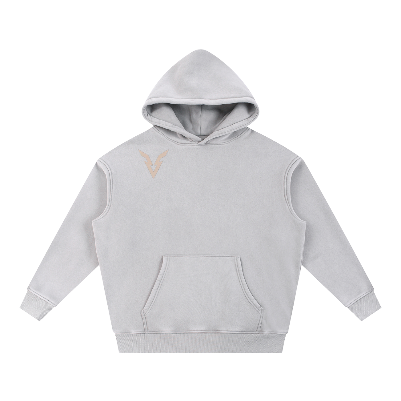 Vyora Snow Wash Fleece Oversize Hoodie