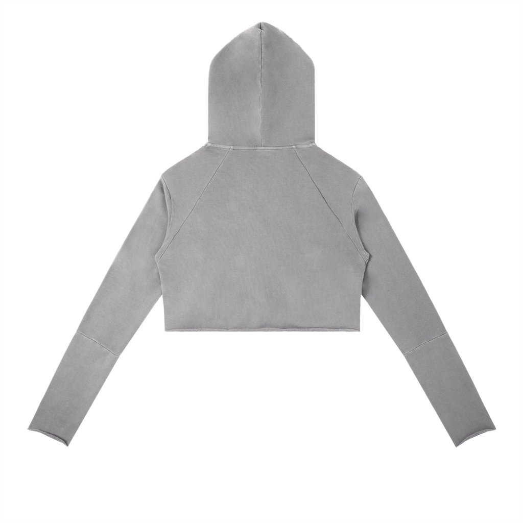 Vyora Vintage Washed Raw Edge Hoodie