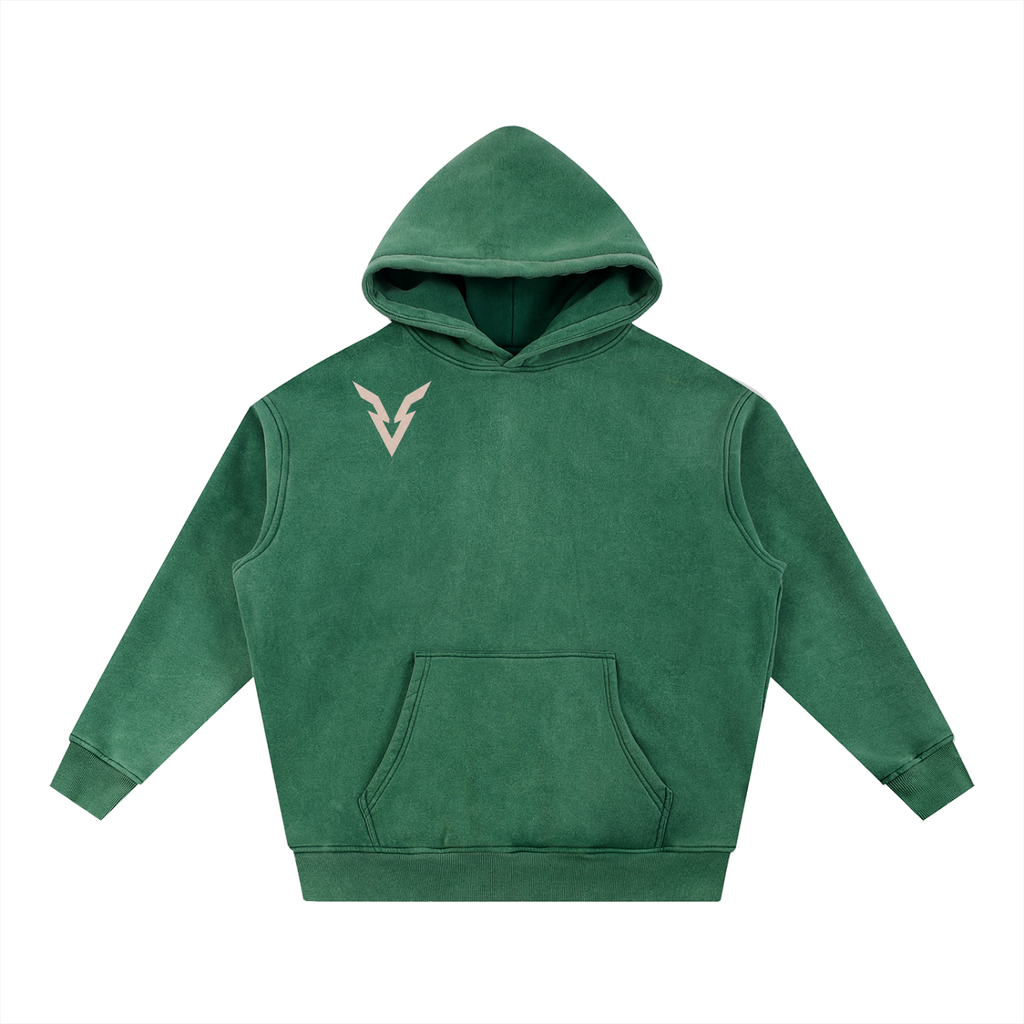 Vyora Snow Wash Fleece Oversize Hoodie