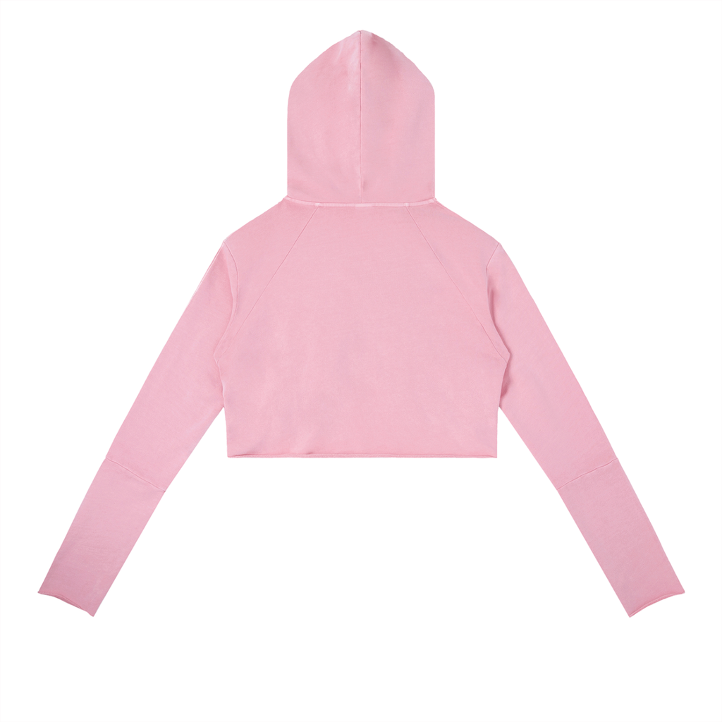 Vyora Vintage Washed Raw Edge Hoodie