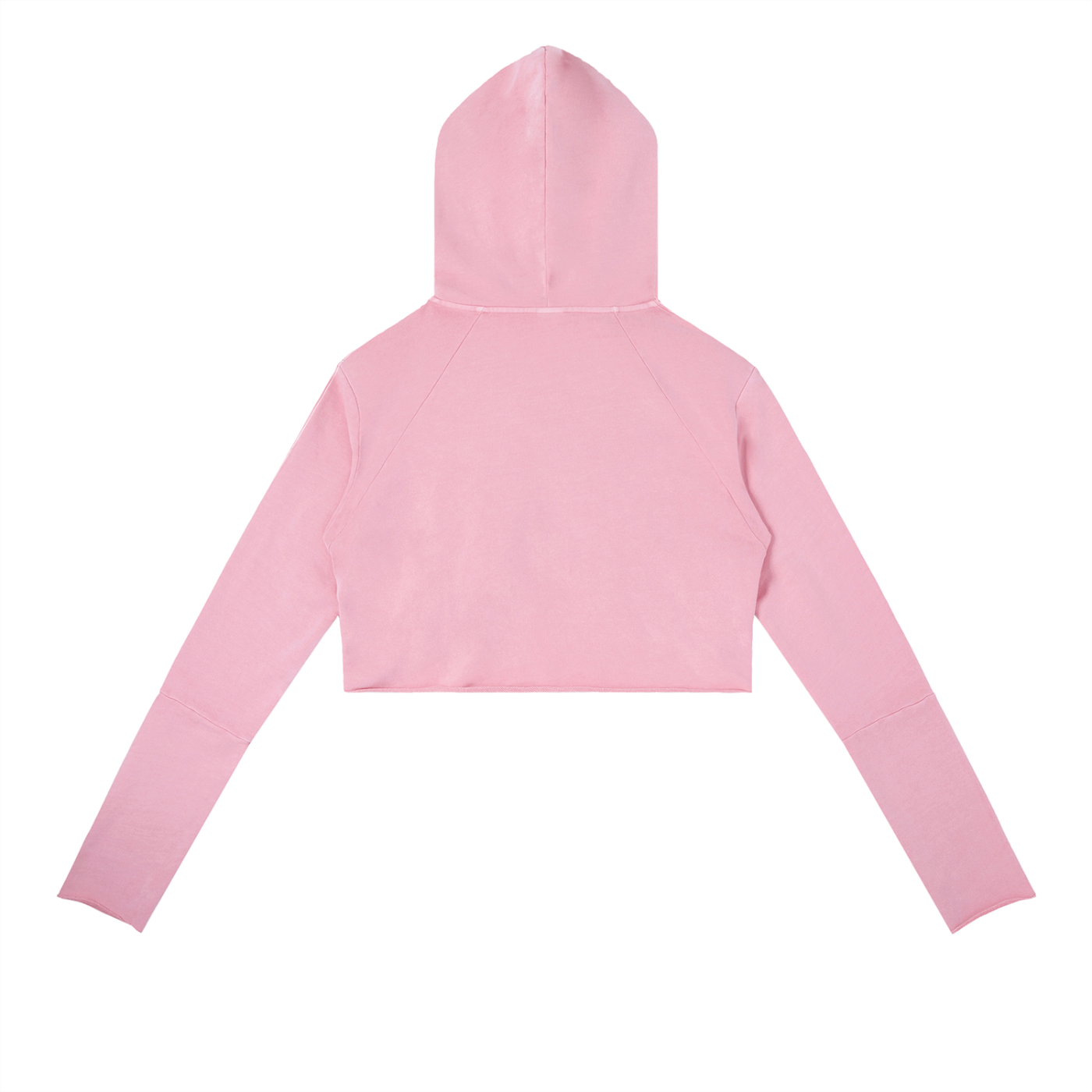 Vyora Vintage Washed Raw Edge Hoodie