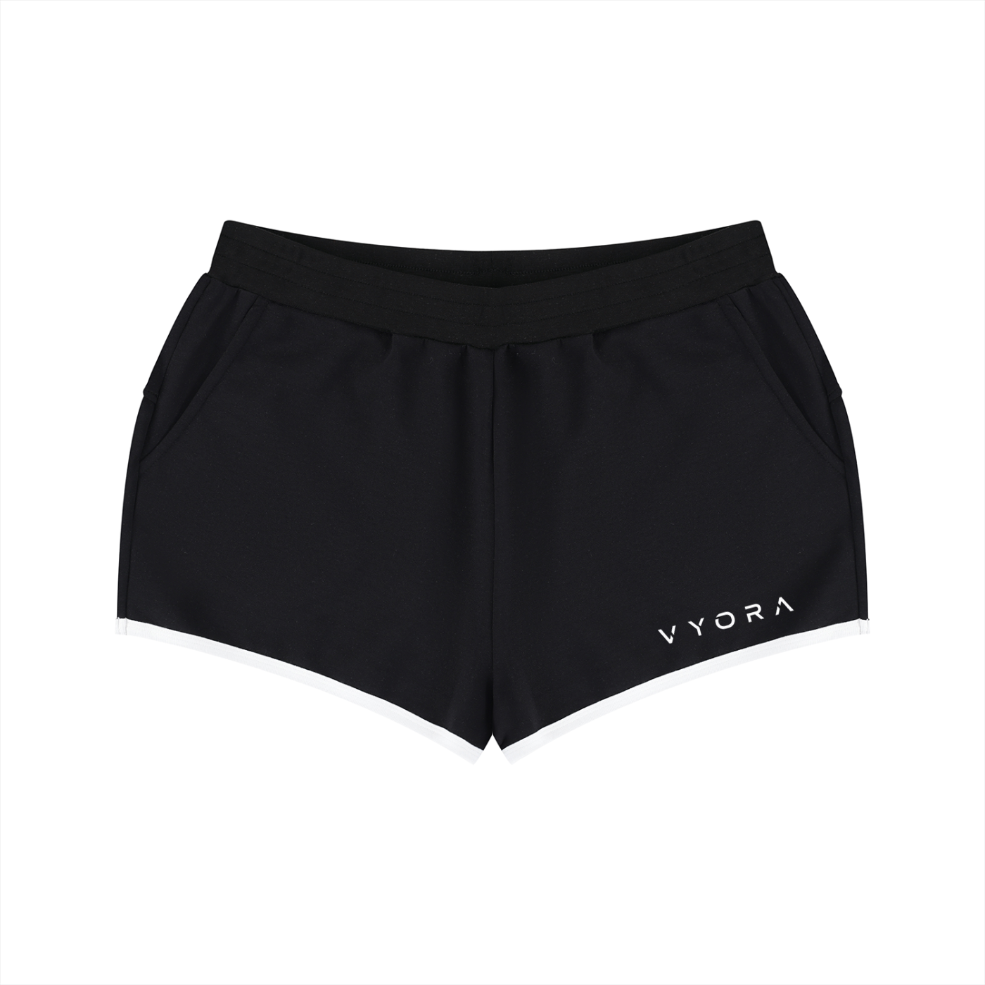 Women's Retro Contrast Binding Shorts