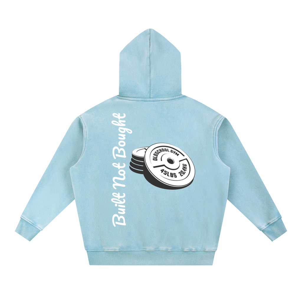 Vyora Snow Wash Fleece Oversize Hoodie