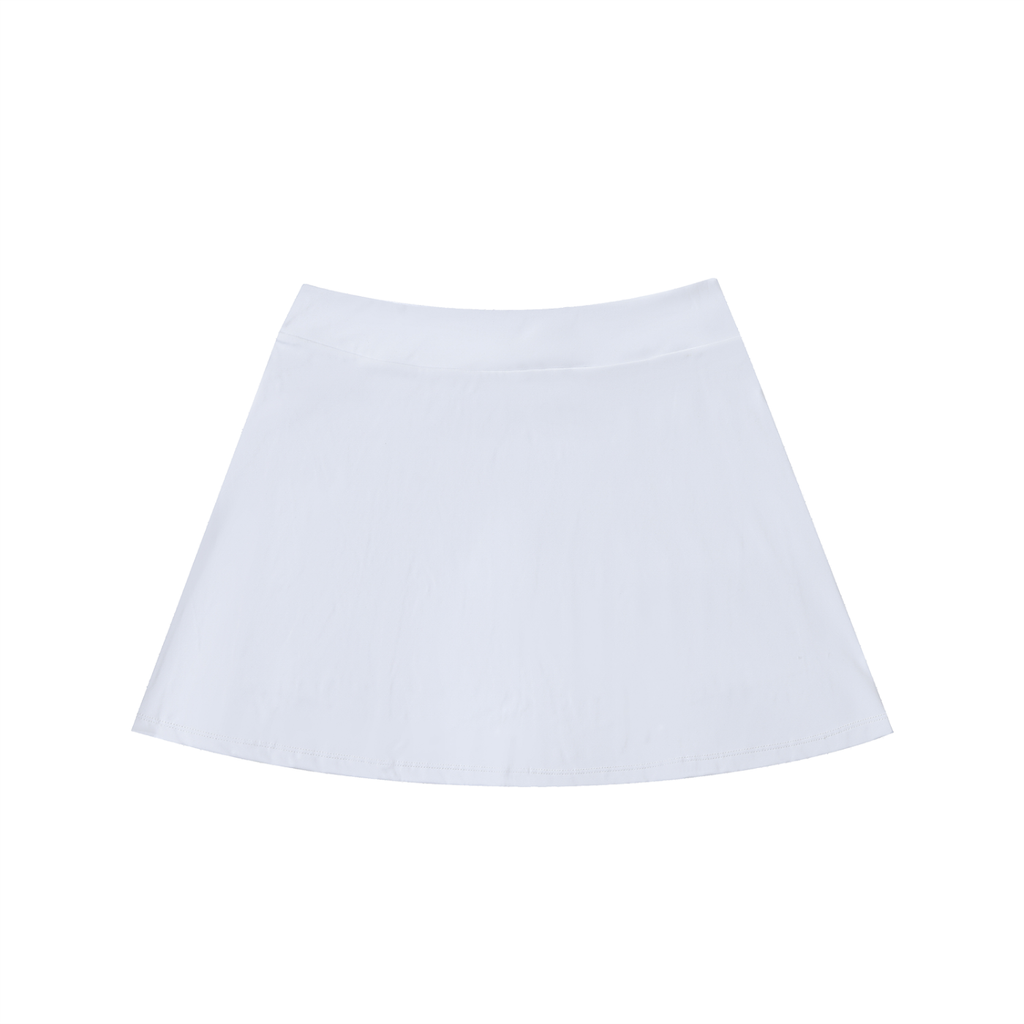 Vyora High-Waist Pocketed A-Line Skirt